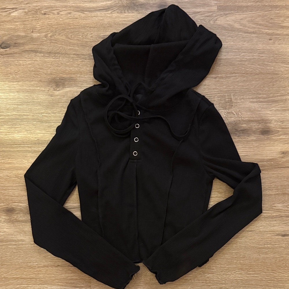 Cider Black Hoodie Sweatshirt